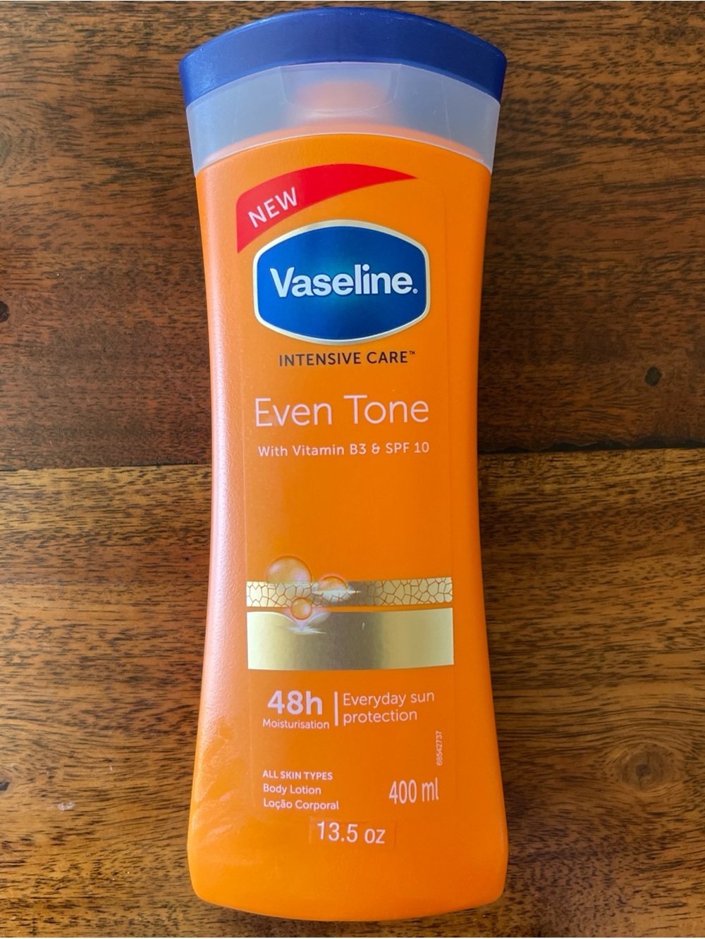 Vaseline Intensive Care Even Tone Viramin B3 SPF10 Body Lotion 400ml NEW